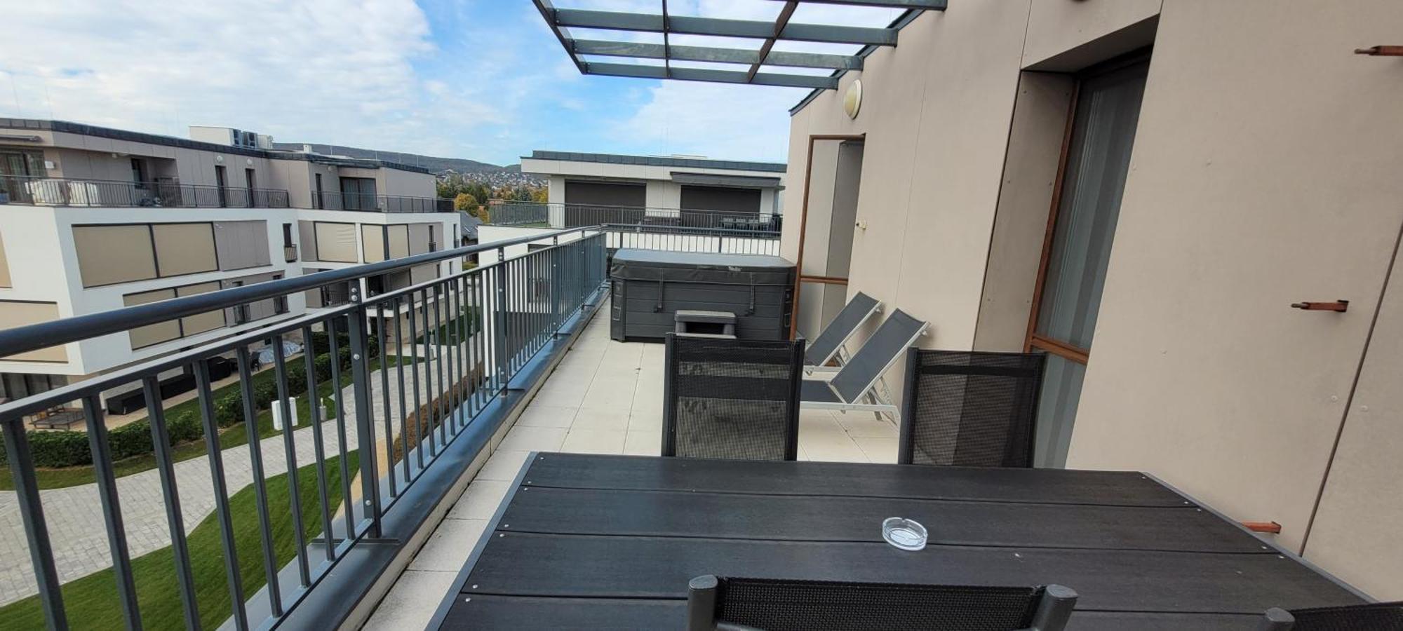 Admiral Apartman Csopak Bagian luar foto